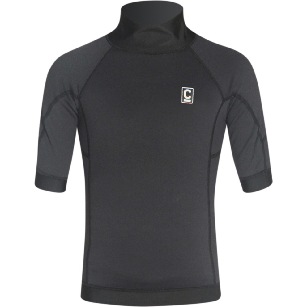 2026 C-Skins HDi Junior Thermal Skins Colete De Manga Curta C-HDISSJ - Black
